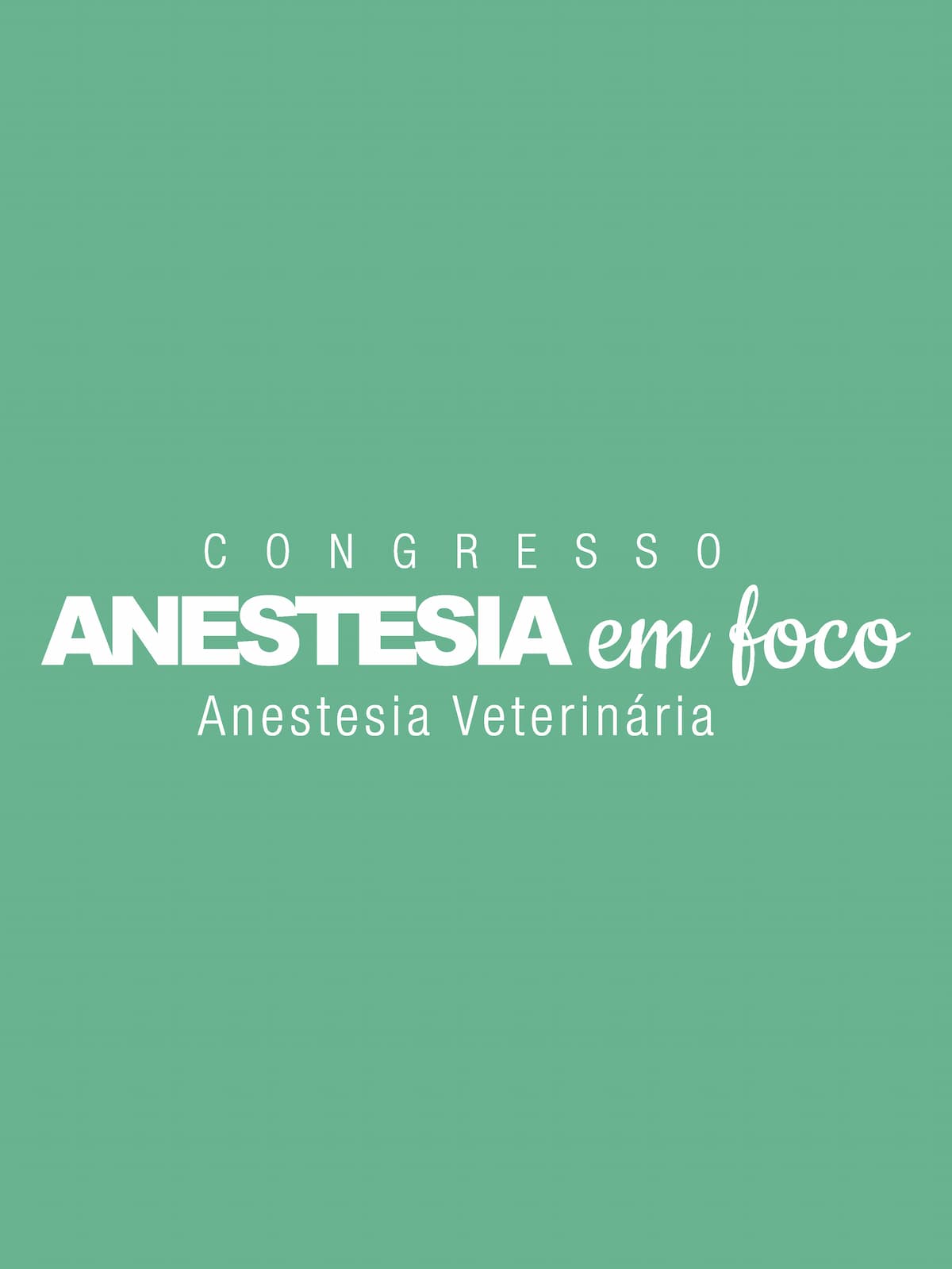 Congresso Anestesia em Foco Veterinários