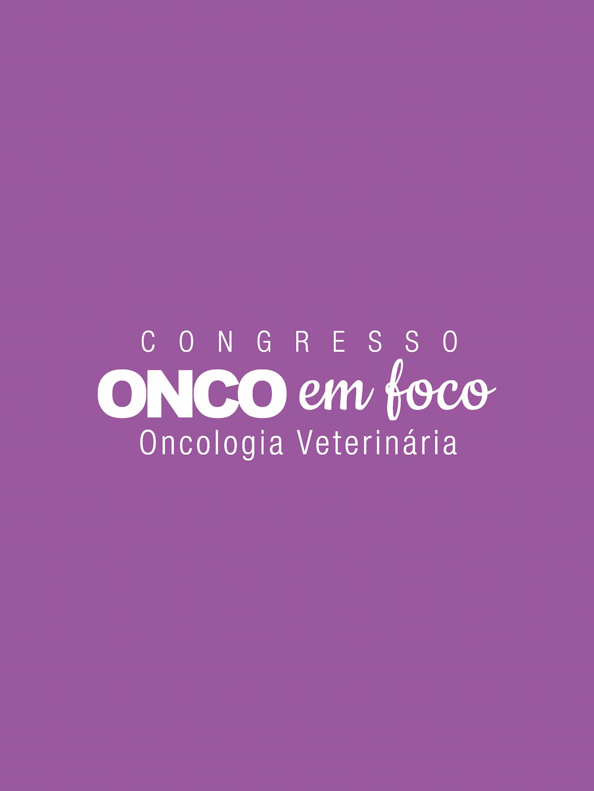 Congresso Onco em Foco Veterinários